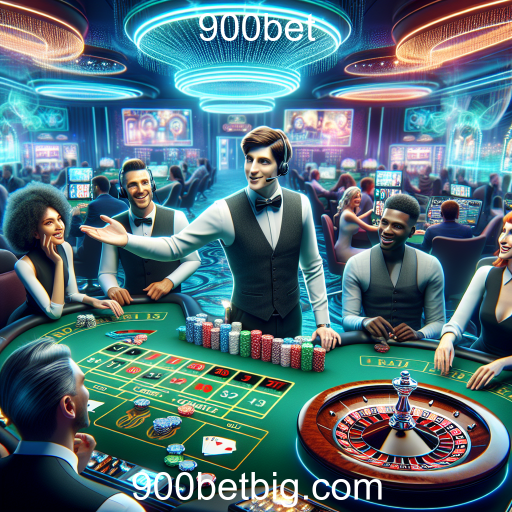 A crescente popularidade do cassino ao vivo no 900bet